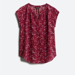 41 HAWTHORN
Morey Split Neck Short
Sleeve Blouse